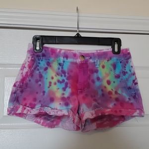 True Craft Tie Dyed Shorts - Size 1